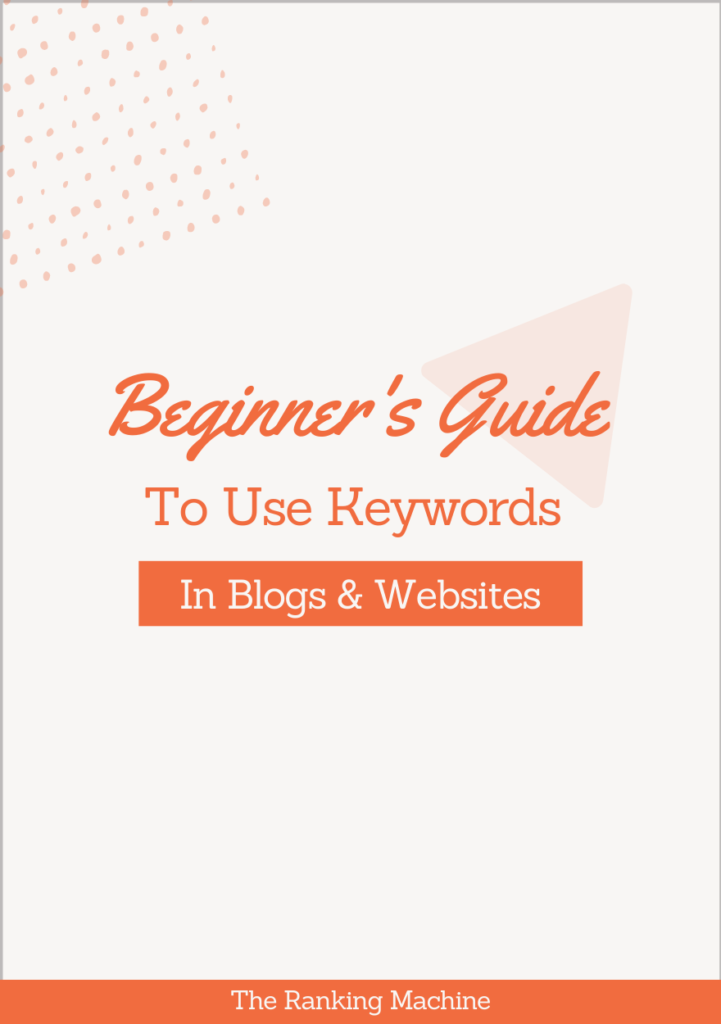 Beginners Guide to Use Keywords